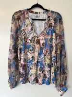 Desoto Short Bluse Blau Beige Rosa Paisley Bunt Gr. 34 XS S Nordrhein-Westfalen - Eschweiler Vorschau