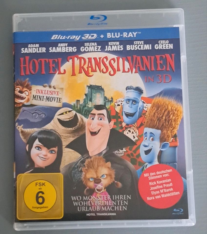 Bluray, 3D, Hotel Transsilvanien, FSK 6 in Embsen