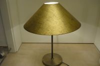 Design Tischlampe Tischleuchte Linus Bopp Metall Goldfarben 90er Bayern - Ingolstadt Vorschau