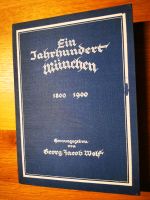 Ein Jahrhundert München 1800 1900  Antiquariat 1935 Rheinland-Pfalz - Ramstein-Miesenbach Vorschau