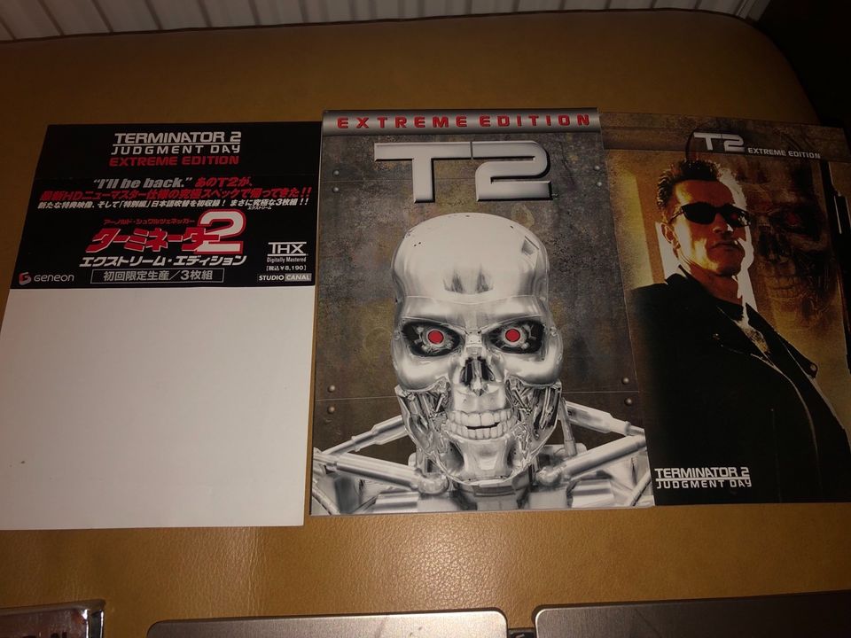 Terminator 2 extreme Edition Steelbook und Relief-schuber RAR in Salzmünde