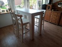 Eßzimmertisch hoch mit 4 hohen Stühlen/Hocker von IKEA! Niedersachsen - Garbsen Vorschau