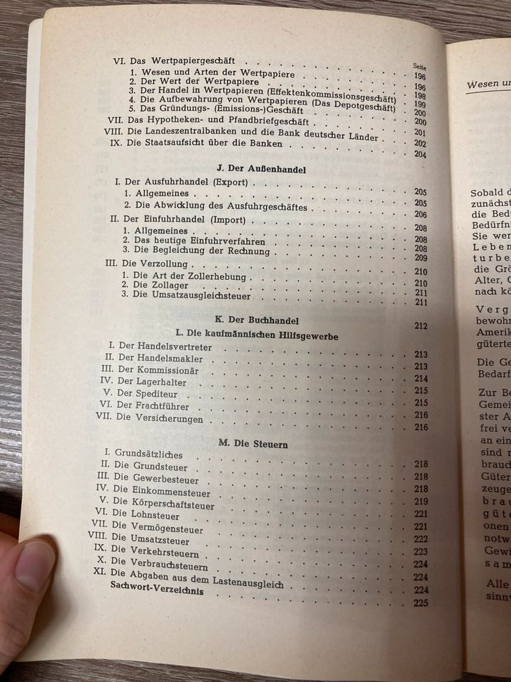 Betriebswirtschaftlehre von Kruse-Heun Kurzausgabe von 1956 in Kerpen