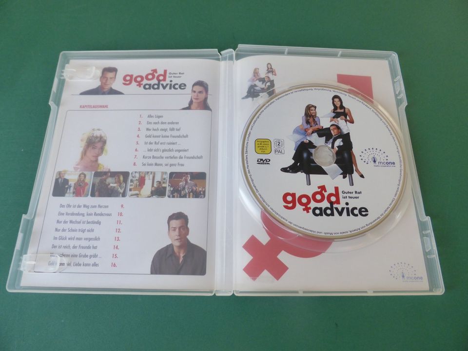 DVD  GOOD ADVICE  (DVD 2001)  VERSAND zuzüglich € 1,95 in Bonn