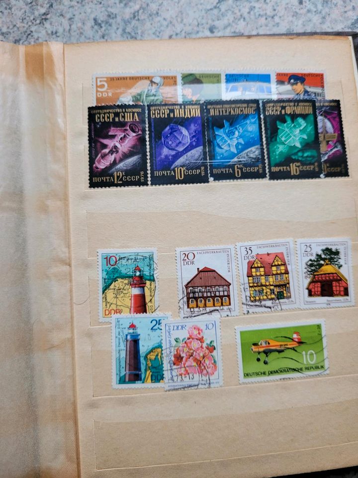 Briefmarkensammlung 1965 bis 1980 in Wurzen
