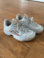 Fila Sneaker Turnschuhe weiß Gold Größe 36 Nordrhein-Westfalen - Moers Vorschau