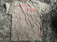 T-Shirt Unikat Handarbeit Druck Vintage M Anti Kriegs Shirt Brandenburg - Oranienburg Vorschau