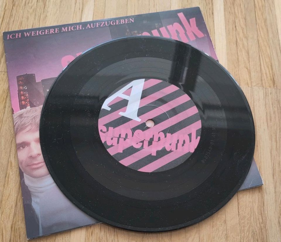 Single 7" Superpunk – Ich Weigere Mich, Aufzugeben  Vinyl in Braunschweig