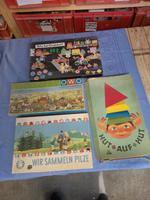 4 frühe DDR Spiele Eisenbahn OWO Pilze Hut auf Hut Museum Sammler Thüringen - Schloßvippach Vorschau