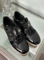 Love Moschino Sneaker 37 Schwarz Weiß Silber Schuhe Blogger Style Lübeck - Innenstadt Vorschau