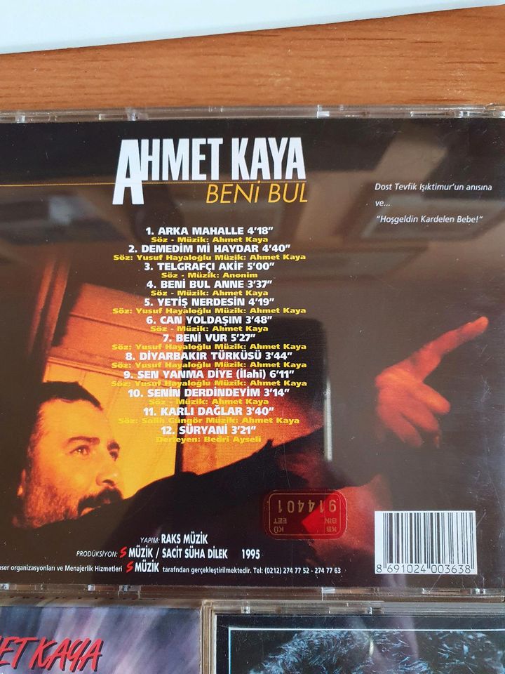 Ahmet Kaya CD-MC Sammlung Best off + Bücher in Köln
