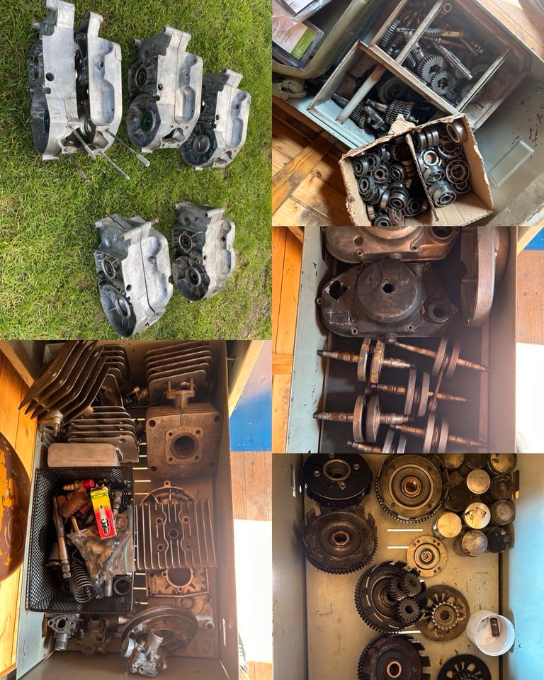 Suche defekte Motorenteile Simson M500 DDR in Altenburg