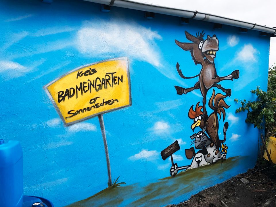 Wandmalerei Auftragsmaler Graffitikünstler in Bremen