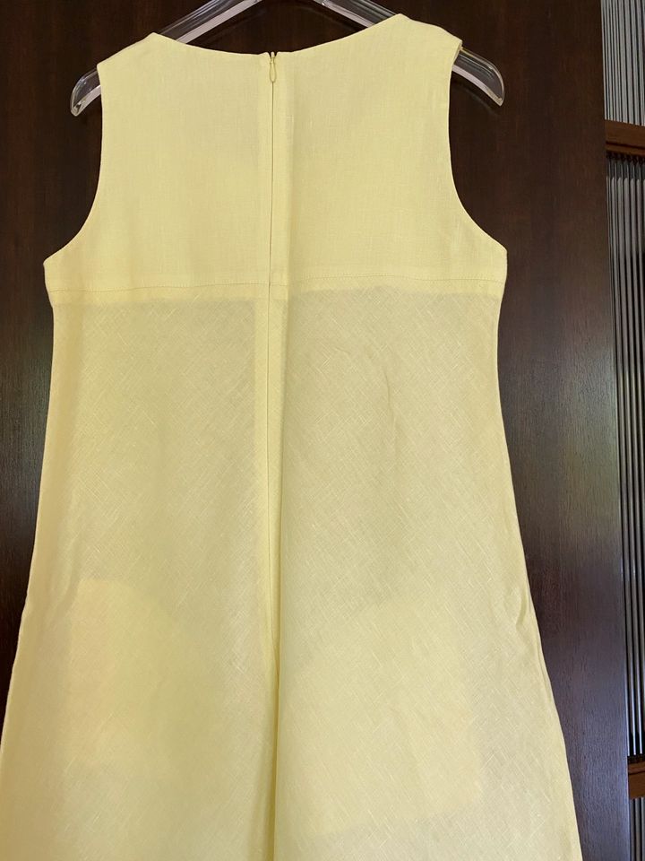 Riani Kleid Größe 34, XS, gelb, Leinen in Nürnberg (Mittelfr)