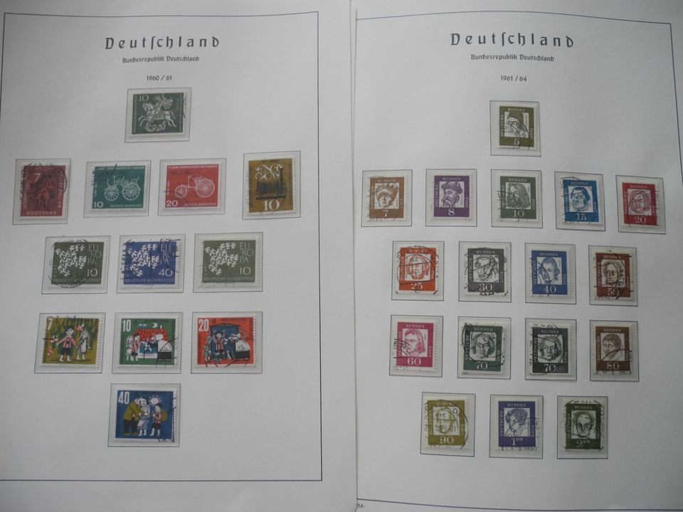 Bund Sammlung Jahrgänge 1949 - 1979 komplett gestempelt in München