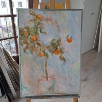 Êin Gemälde - die Mandarinen-Etüde in Weiss Baden-Württemberg - Horb am Neckar Vorschau