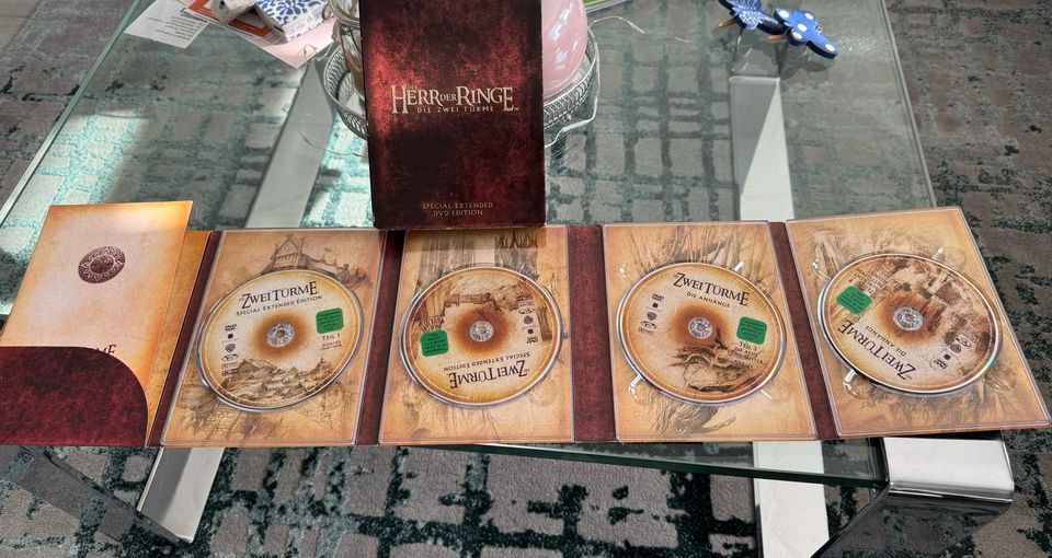 3 DVD Boxen Herr der Ringe alle 3 Teile Special Edition in Ebsdorfergrund