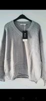 Strickpullover Oversize V-Ausschnit grau NEU Bayern - Gablingen Vorschau