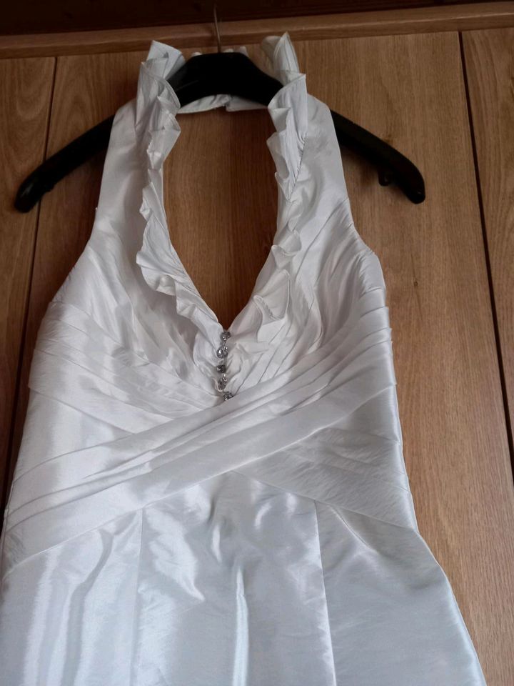 Hochzeitskleid Abendkleid Brautkleid m. Jacke Marilyn Monroe weiß in Dorfen