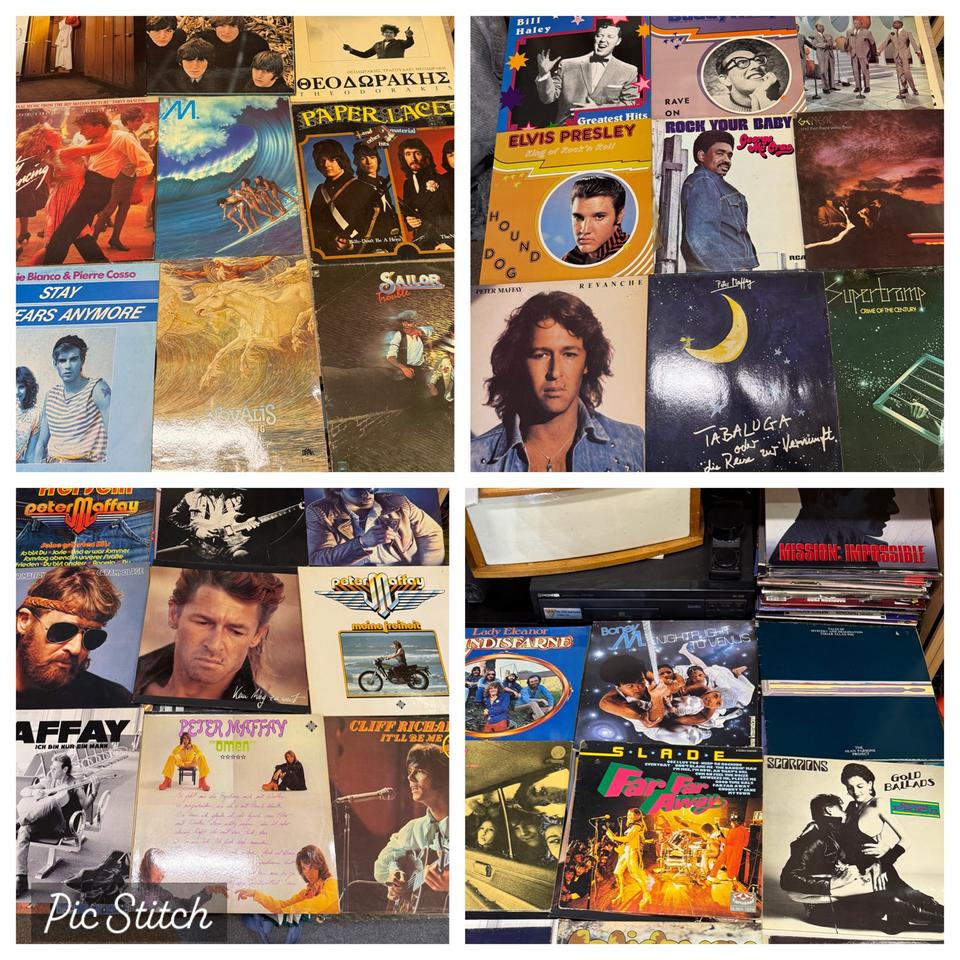 100x LPs Schallplatten Sammlung Rock & Pop Elvis Beatles Genesis in Bremen