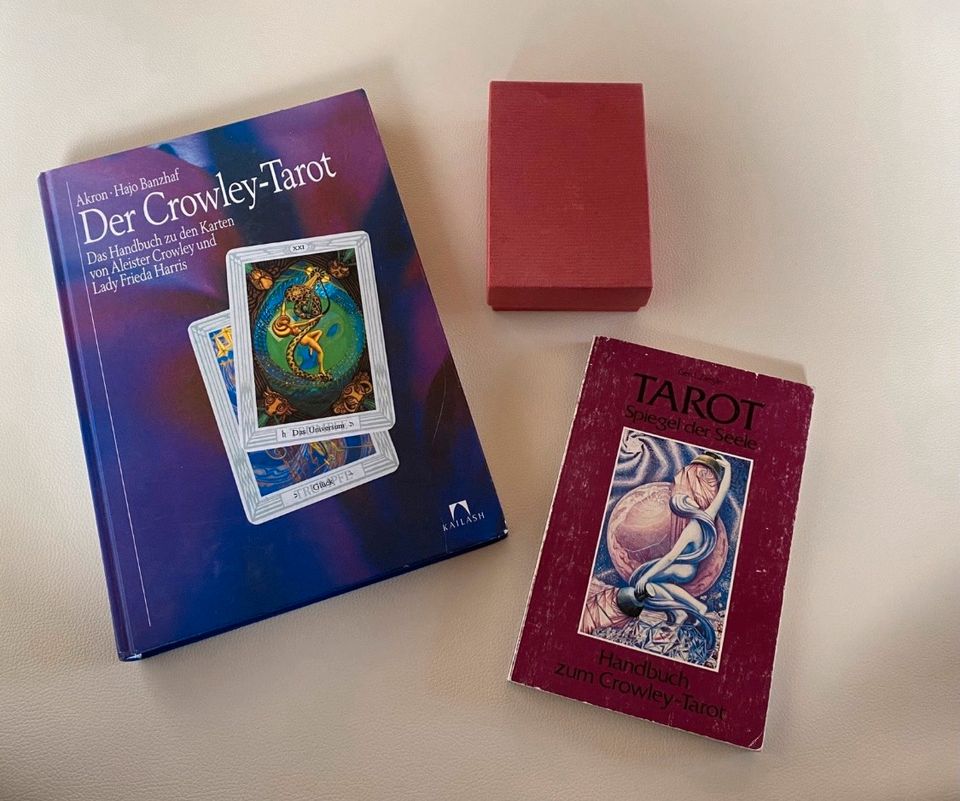 Tarot Set mit Karten, Spiegel der Seele + Crowley Tarot in Köln