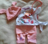 VERSAND BABY BORN 32CM OUTFIT 3TEILE MIT KETTE Nordrhein-Westfalen - Kerpen Vorschau