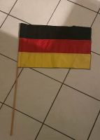 Deutschland Flagge/ Fahne, mit Holzstange, Stange ca.90 cm Hessen - Limburg Vorschau