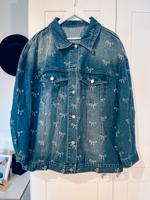 Neue Jeansjacke mit Schleifen-Print in Größe 2XL Hemelingen - Hastedt Vorschau