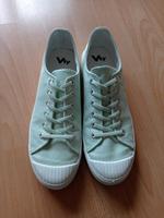 Stoff Sneaker Gr 41 in hell grün/ mint ⚓Top Zustand Schleswig-Holstein - Molfsee Vorschau