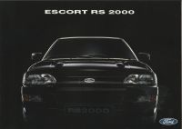 Ford Escort RS 2000 Prospekt 8/91 im 1A Zustand Hessen - Lauterbach (Hessen) Vorschau