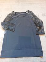 Bluse Satin/Spitze OPUS, Gr. 40, neu, anthrazit 3/4 Arm Bayern - Ortenburg Vorschau