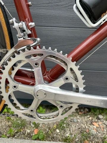 Casati Vintage Stahl Rennrad 63cm ,Shimano Dura Ace 7gg,braun in Übersee