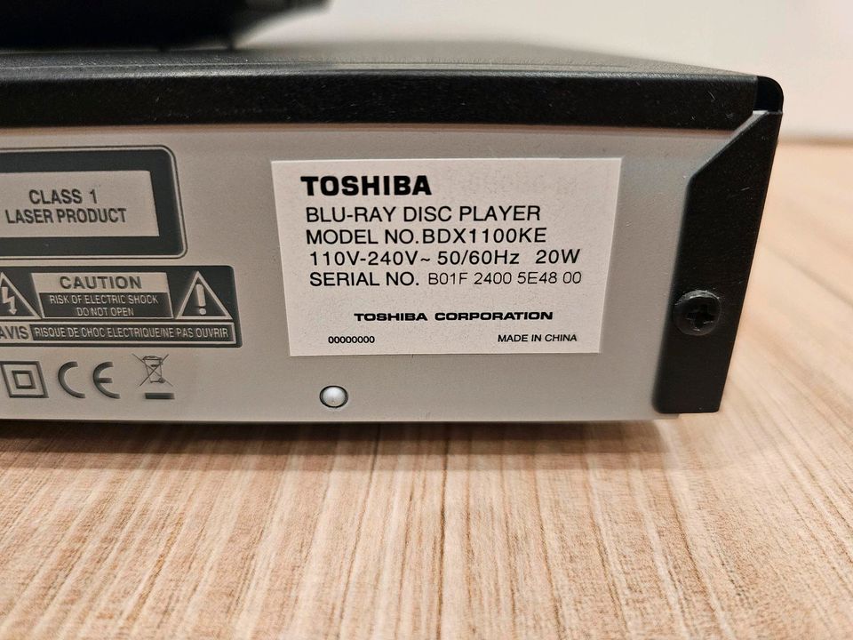 Toshiba blu ray Player Blueray BDX-1100 in Nürnberg (Mittelfr)