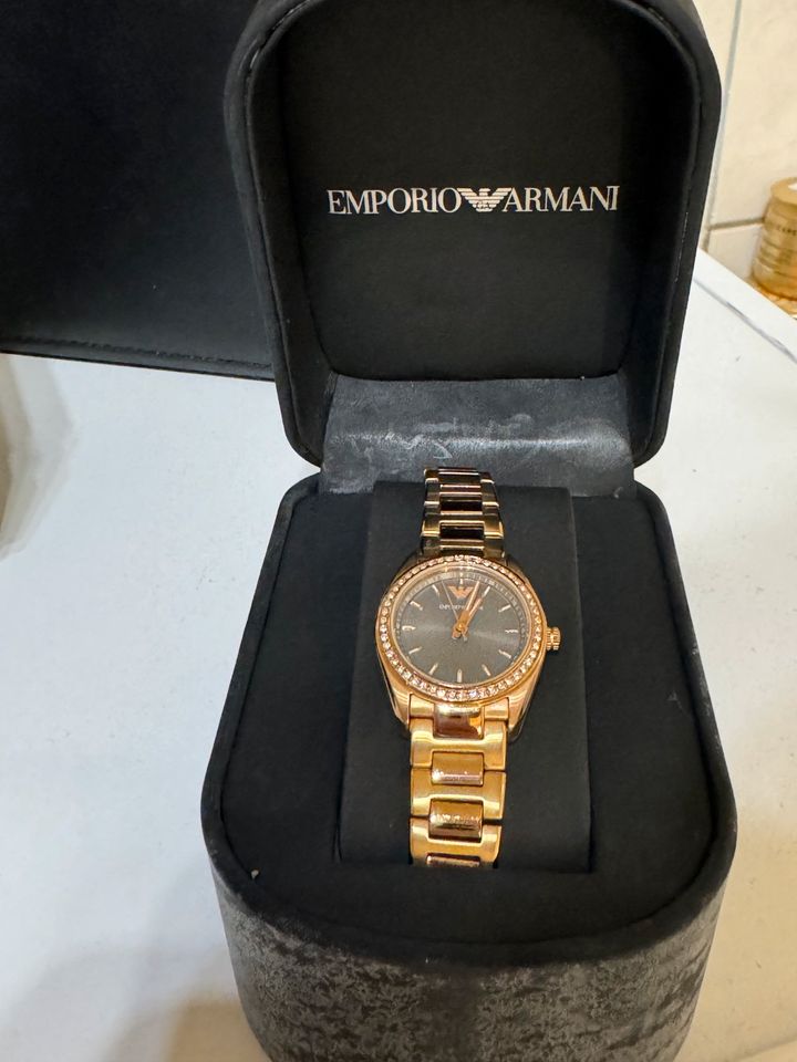 Armani Damen Uhr, Rosé Gold, NEU in Herne