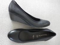 Tamaris Ballerinas Pumps Keilabsatz Leder schwarz Gr.39 6 NP80€ Rheinland-Pfalz - Üxheim Vorschau