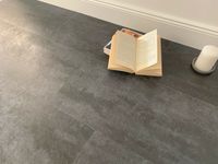 Fliesenoptik Concrete Beton schwarz Sonderposten Vinylboden Klick Nordrhein-Westfalen - Kerpen Vorschau