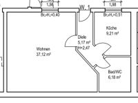 Große 1-Zimmer Wohnung im EG in Tönisvorst ab 15.07.24 Nordrhein-Westfalen - Tönisvorst Vorschau