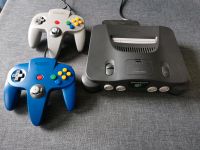 Nintendo 64 Konsole + zwei Controller blau und grau Hessen - Hanau Vorschau