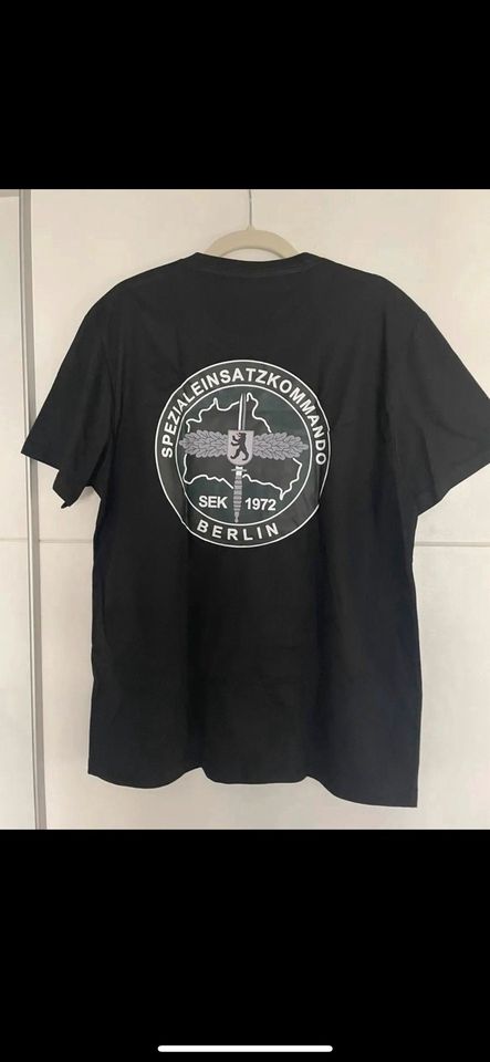 Tshirt SEK Spezialeinsatzkommando Berlin Polizei uniform in Wiesbaden