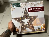 Weihnachten LED Deko Holzstern Groß Nordrhein-Westfalen - Velbert Vorschau