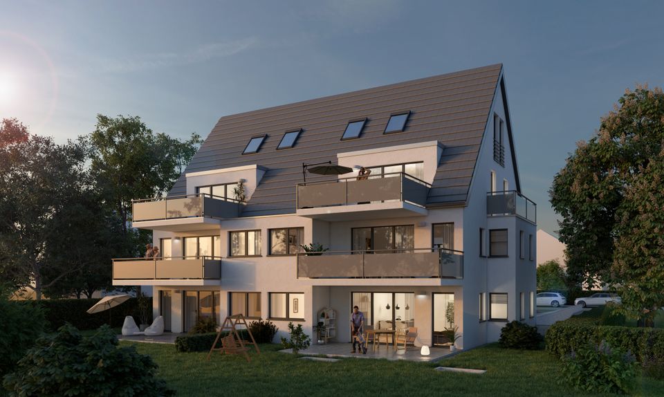 Moderne 4,5-Zimmer-Wohnung in kleiner Wohneinheit, bevorzugte Wohnlage in Ludwigsburg! in Ludwigsburg