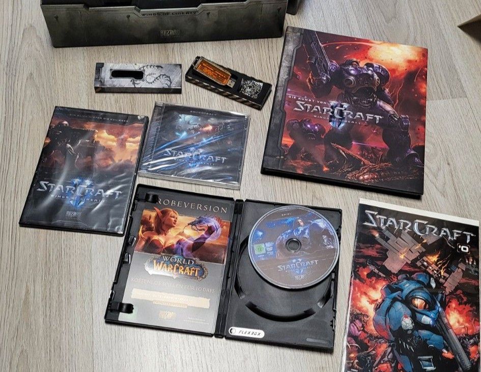 Collectors Edition zu Starcraft 2 Wings of Liberty in Obersulm