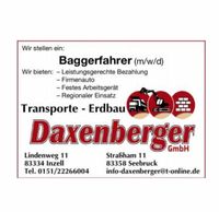 Baggerfahrer Bayern - Traunstein Vorschau
