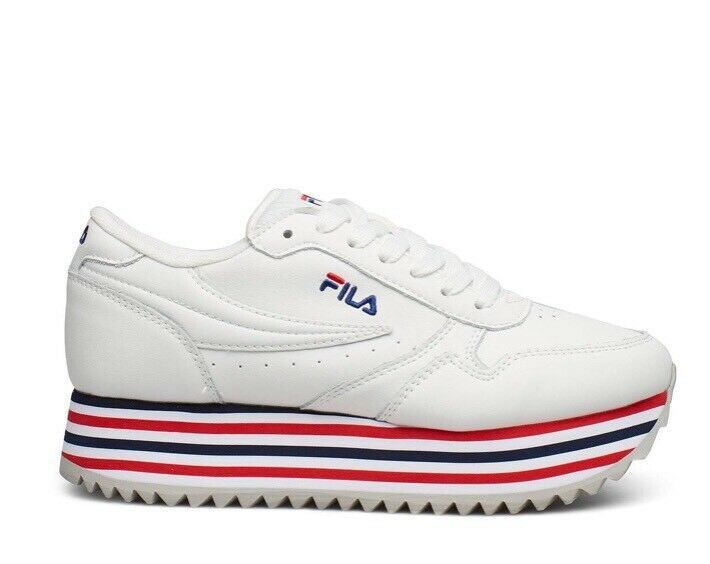 NEU Fila Plateau Leder Sneaker Schuhe weiß gestreift 42 in Süd - Oberrad |  eBay Kleinanzeigen ist jetzt Kleinanzeigen