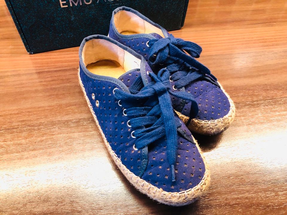 EMU Australia Schnürschuhe, blau, Gr. 36 in Essen