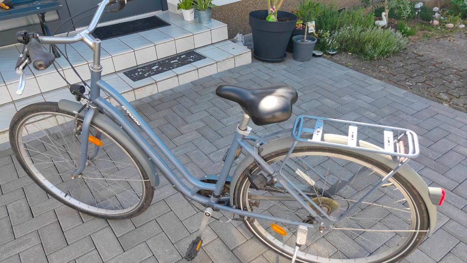 City Bike 28 Zoll Elops 120 LF Damen Fahrrad blau-grau in Dillingen (Saar)