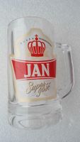 Glas Krug Bierkrug- Name Jan - NEU Nordrhein-Westfalen - Holzwickede Vorschau