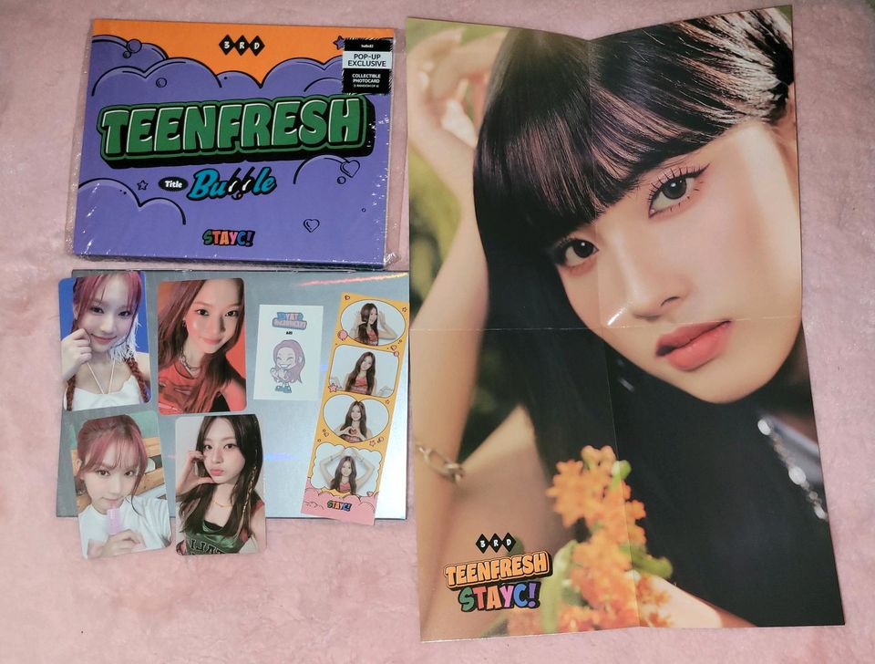 TEENFRESH STAYC Full Us Version Album SIEUN Set Photocard CD Kpop in Dortmund