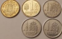Spanien Peseta Münzen 1975-1987 sehr schön und gut erhalten Nordrhein-Westfalen - Hamm Vorschau