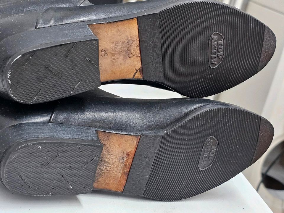 Echtes Leder Stiefel BRUNELLA hohe Qualität 39 in Heidelberg